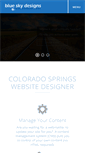 Mobile Screenshot of blueskydesigns.net